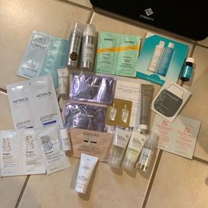 Lot of high end hair product samples from Sephora, Dermstore etc, $10